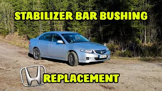 Rear Stabilizer Bar Bushing Replacement - 2006 Honda Accord