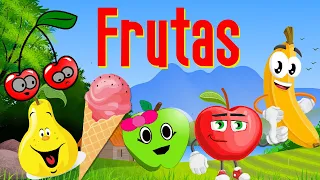 Frutas para los niños, colores, vitaminas  y beneficios #fruit #frutas #vitaminas #niños