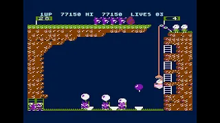 Pooyan 1983  Atari XL/XE Gameplay