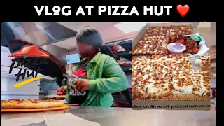 Pizza Hut vlog / come work with me