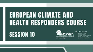 Session 10: Europe in a Global Context: Climate Justice