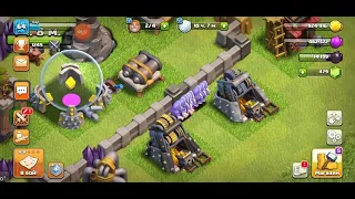 Играю в клешов кленс война кланов Level 14 Coc