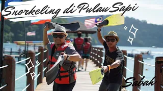 Day 5 in KK : Pulau Sapi Snorkeling Part 2