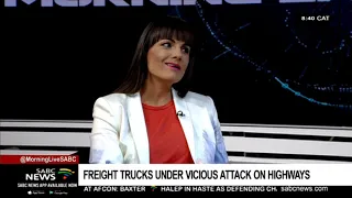 Freight trucks under vicious attack on highways