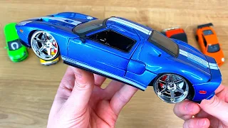Ford GT Speed Car and Fast and Furious diecast metal 1/24 scale model JADA Cars