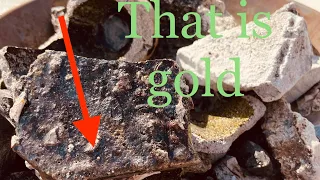 Crushing Gold Slag, Crucibles, Fire bricks and Cupels for Gold Recovery & Precious Metals Part 1