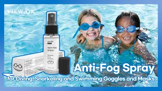 [VIEW OK] Anti-Fog Sprayfor Diving, Snorkelingand Swimming Goggles and Masks