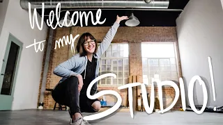 📸 MY FIRST STUDIO! | moving vlog