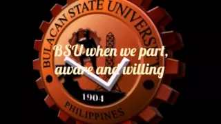BulSU march - Lyrics video(UNOFFICIAL VIDEO)