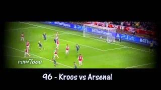 Toni kroos goal against arsenal champions league 2014