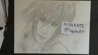 Drawing Noctis Lucis Caelum FFXV