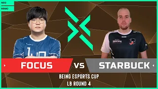 WC3 - Being Esports Cup - LB R4: [ORC] FoCuS vs. Starbuck [RDM]