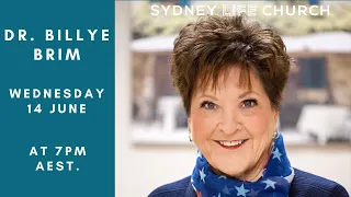 DR. BILLYE BRIM AT SYDNEY LIFE CHURCH