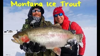 Ice Fishing for Northern Montana Trout