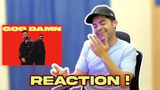 Pakistani Reaction on Punjabi Song GOD DAMN | BADSHAH | KARAN AUJLA | HITEN