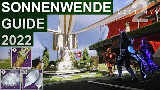 Destiny 2 Sonnenwende Guide 2022 Deutsch/German