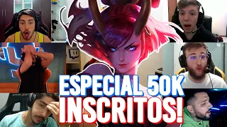 TILTANDO STREAMERS E PROPLAYERS - ESPECIAL 50K