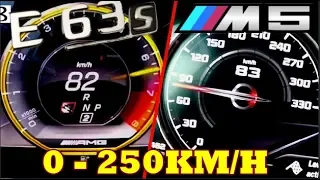 BMW M5 Competition 625 HP vs Mercedes E63s 612 HP winner is ??