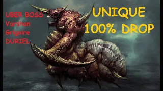 Diablo 4 "Кровь" ДЮРИЭЛЬ. Фарм Уникальных вещей 100% дроп. Убер боссы! часть 1