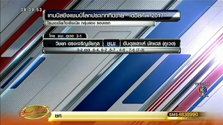 เทนนิสไทยหวดชนะคูเวต 3-1 เข้ารอบ 2 พบฟิลิปปินส์ ศึกเดวิส คัพ