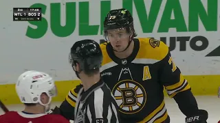 Montreal throws kitchen sink at Boston, Swayman catches it