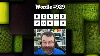 printf("Hello, World!"); | Wordle #929  (Jan 4 2024)