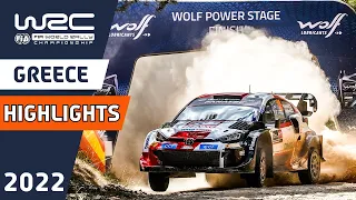 Wolf Power Stage Highlights | WRC EKO Acropolis Rally Greece 2022