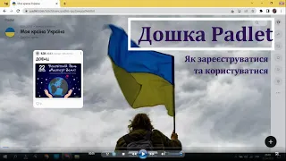 Дошка Padlet. Як зареєструватися та користуватися