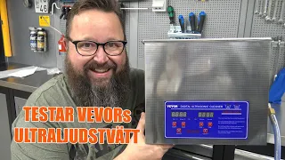 Testar Vevor Ultraljudstvätt - VEVOR 10L Ultrasonic Cleaner