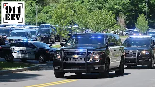 Cruiser Convoy Special Olympics Torch Run | Police Car Parade