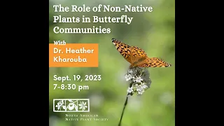 The Role of NonNative Plants in Butterfly Communities