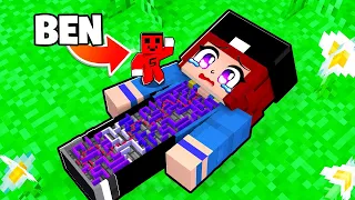 HASANIN MİDESİNE GİRDİM !!  - Minecraft