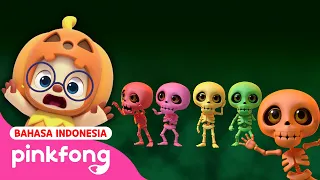 Learn Colors with Halloween Skeleton and Slide | Belajar Warna Dalam Inggris | Pinkfong Indonesia