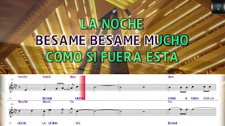 Music Score 'Besame Mucho' Engelbert Humperdinck | MAGICSING Karaoke