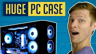 INSANE FULL TOWER RGB CASE - Anidees AI CRYSTAL XL PRO OVERVIEW - Unboxing / PC Build / Workstation