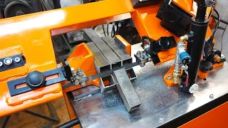 Making Band Saw Machine for cutting metal
