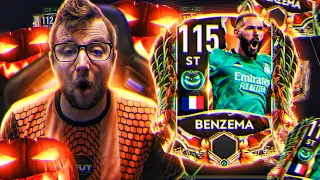 We Got Scream Team Benzema!! Review of the 115 Ovr Benzema on FIFA Mobile 21