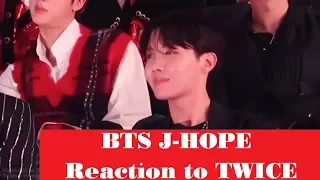 [FANCAM] BTS J-Hope Reaction to TWICE @ 181106 MGA