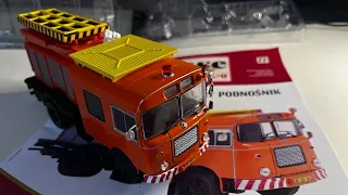 Unboxing Skoda 706 RT podnośnik Schörling Kultowe Ciężarówki z epoki PRL-u 1/43 model by Deagostini