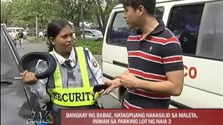 Dead woman found inside suitcase at NAIA-2