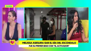 Amor y Fuego-JUN16-MELISSA ASEGURA QUE EL DÍA DEL ESCÁNDALO FUE SU PRIMER BESO CON ACTIVADOR |Willax