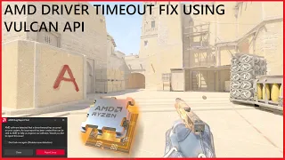 CS2 crashing fix for AMD GPUs using vulkan API. WORKS IN 2024.