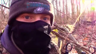 Craziest Blood Trail! PA deer kill with Ravin R10 crossbow!