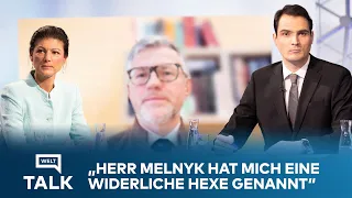 WAGENKNECHT weicht Ukraine-Einladung aus: "Melnyk hat mich eine widerliche Hexe genannt" WELT TALK