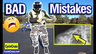 CycleCruza - BAD MISTAKES I MADE | MotoVlog