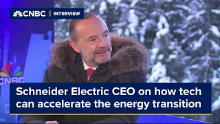 Schneider Electric CEO on how AI & other tech can accelerate the energy transition