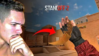 JOGANDO PELA PRIMEIRA VEZ de KARAMBIT GOLD no STANDOFF 2 ‹ P7GOD ›