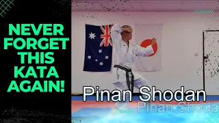 Shito-ryu: Pinan Shodan - Don't forget this Kata EVER again!!!