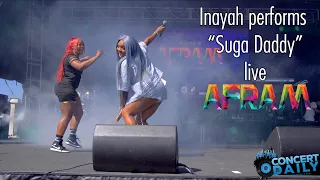 Inayah performs "Suga Daddy" live; 2022 Baltimore AFRAM