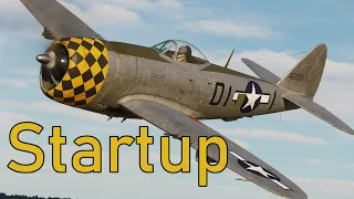 DCS P-47D Startup